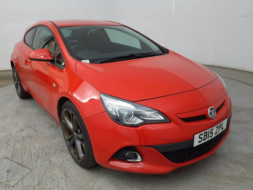 Compare Vauxhall Astra GTC Coupe SB15ZPL Red