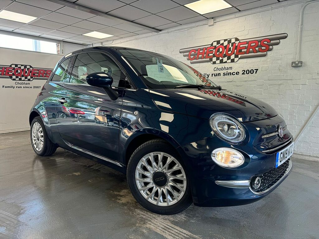 Compare Fiat 500 Twinair Lounge GN19NTO Blue