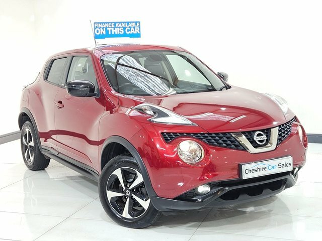 Compare Nissan Juke 1.6 Bose Personal Edition 112 Bhp DT68ONW Red