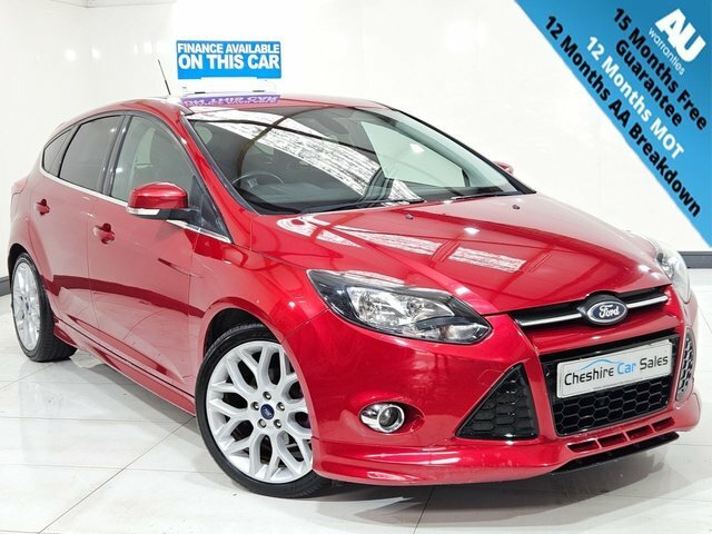 Compare Ford Focus Zetec S SH64WSN Red