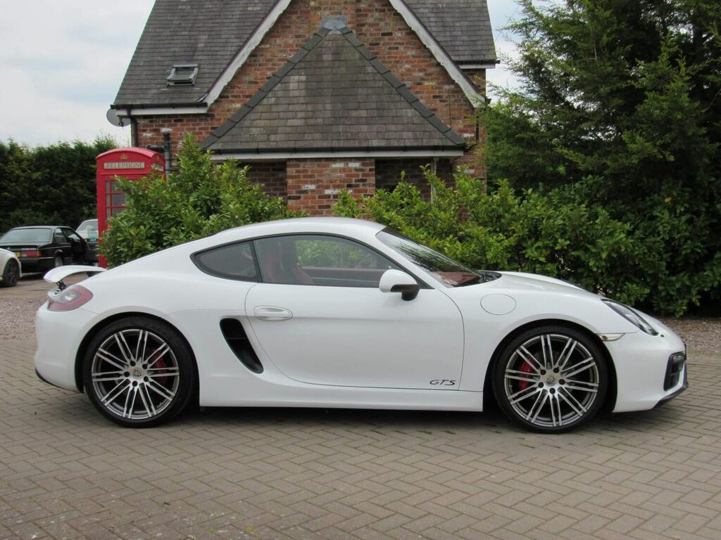 Porsche Cayman Coupe 3.4 981 Gts Pdk Euro 6 Ss 201414 White #1