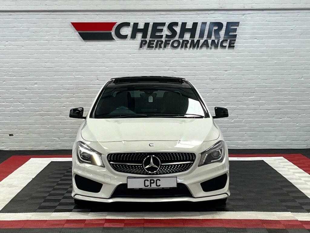 Compare Mercedes-Benz CLA Class Saloon 2.1 Cla220d Amg Line - Panoramic Roof KX16GME White
