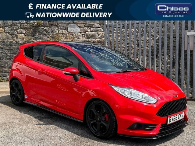 Compare Ford Fiesta 1.6 St-2 180 Bhp BV66CKG Red