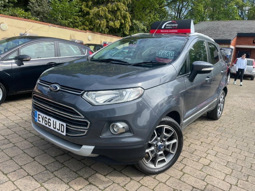 Compare Ford Ecosport 1.0T Ecoboost Titanium 2Wd Euro 5 Ss EY66UJD Grey