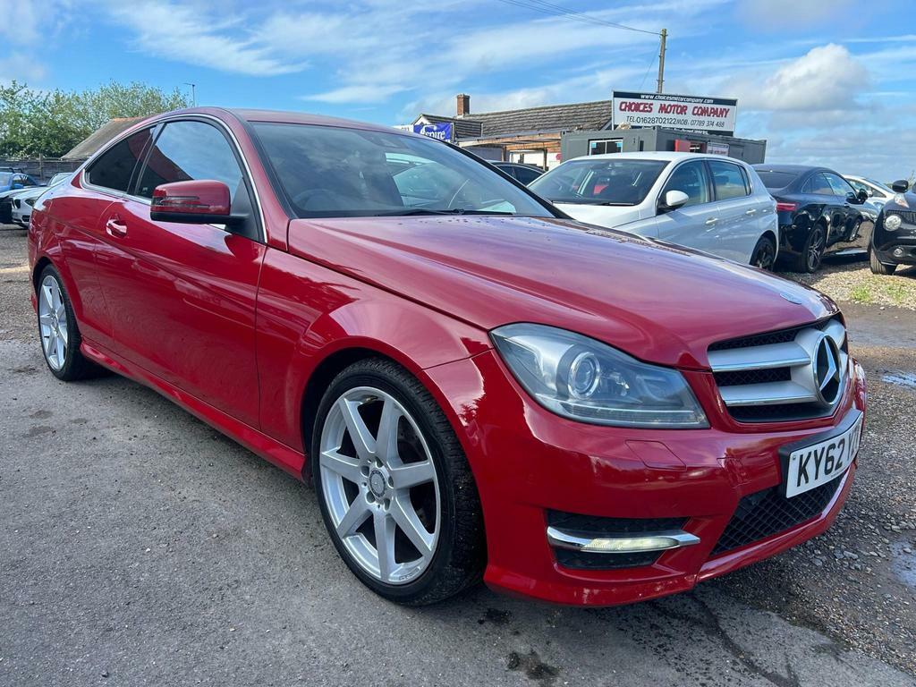 Compare Mercedes-Benz C Class C250 Cdi Blueefficiency Amg Sport KY62YZV Red