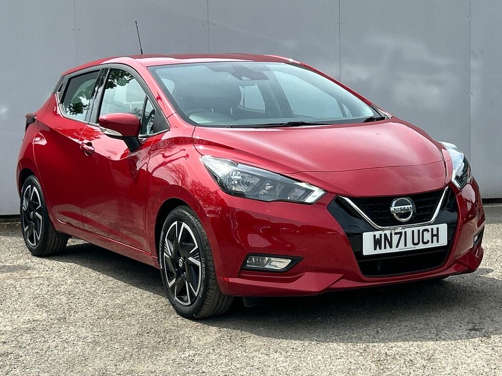 Compare Nissan Micra 1.0 Ig-t 92 Acenta Cvt WN71UCH Red
