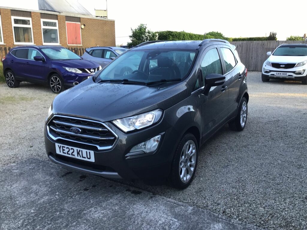 Compare Ford Ecosport Titanium 1.0 Ecoboost 123 Bhp One Owner Only 18, YE22KLU Grey