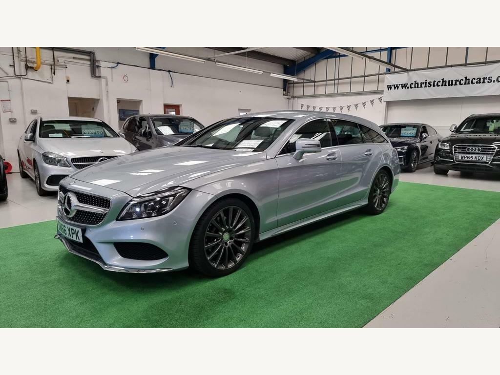 Compare Mercedes-Benz CLS 2.1 Cls220d Amg Line Shooting Brake G-tronic Euro SN66XPK Silver