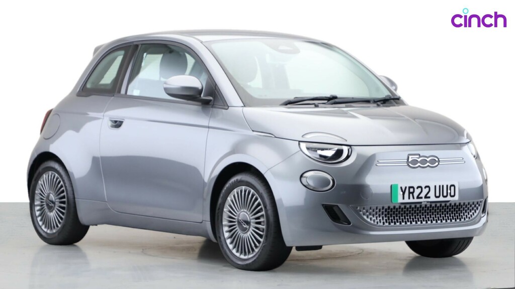 Compare Fiat 500E Icon YR22UUO Grey