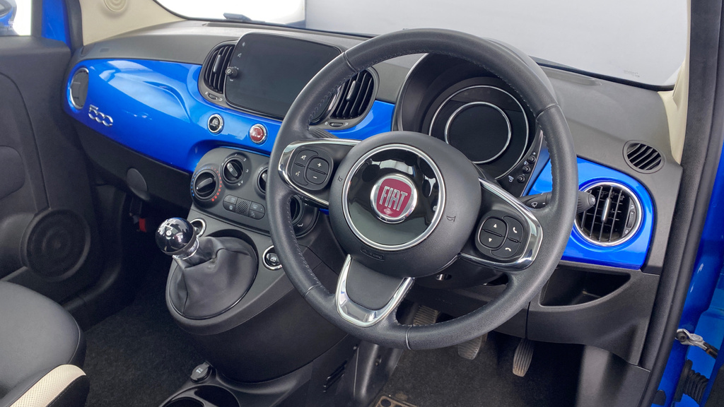 Compare Fiat 500 Mirror PK18RVP Blue