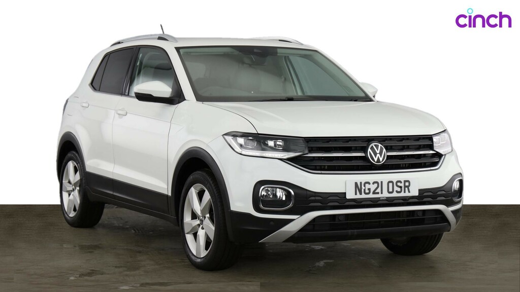 Compare Volkswagen T-Cross Sel NG21OSR White