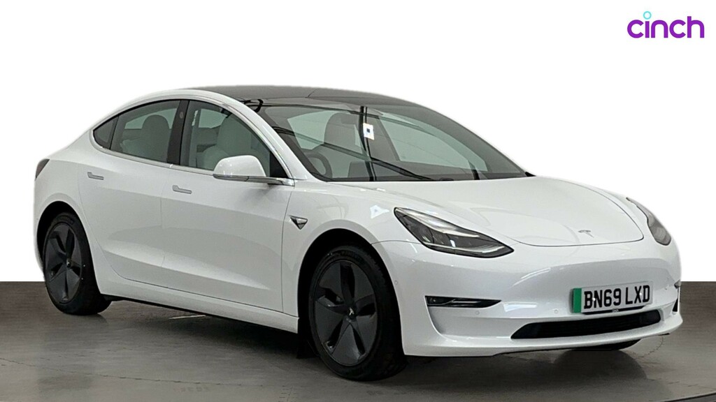 Compare Tesla Model 3 Long Range BN69LXD White