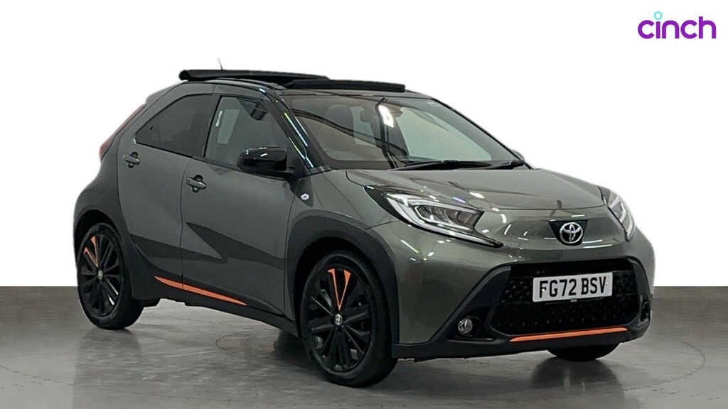 Compare Toyota Aygo X Limited Edition FG72BSV Green