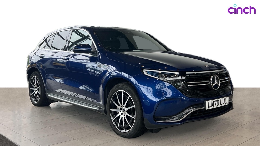 Compare Mercedes-Benz EQC Amg Line LM70UUL Blue