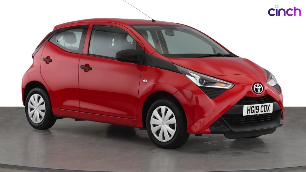 Compare Toyota Aygo X X HG19CDX Red