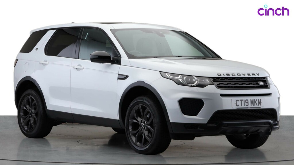 Compare Land Rover Discovery Sport Landmark CT19MKM White