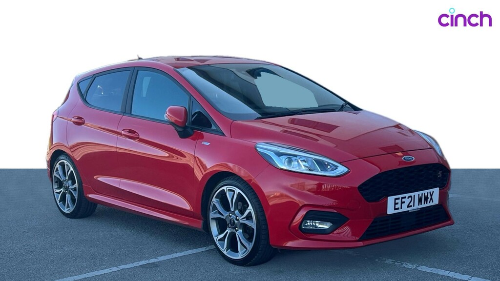 Compare Ford Fiesta St-line X Edition EF21WWX Red