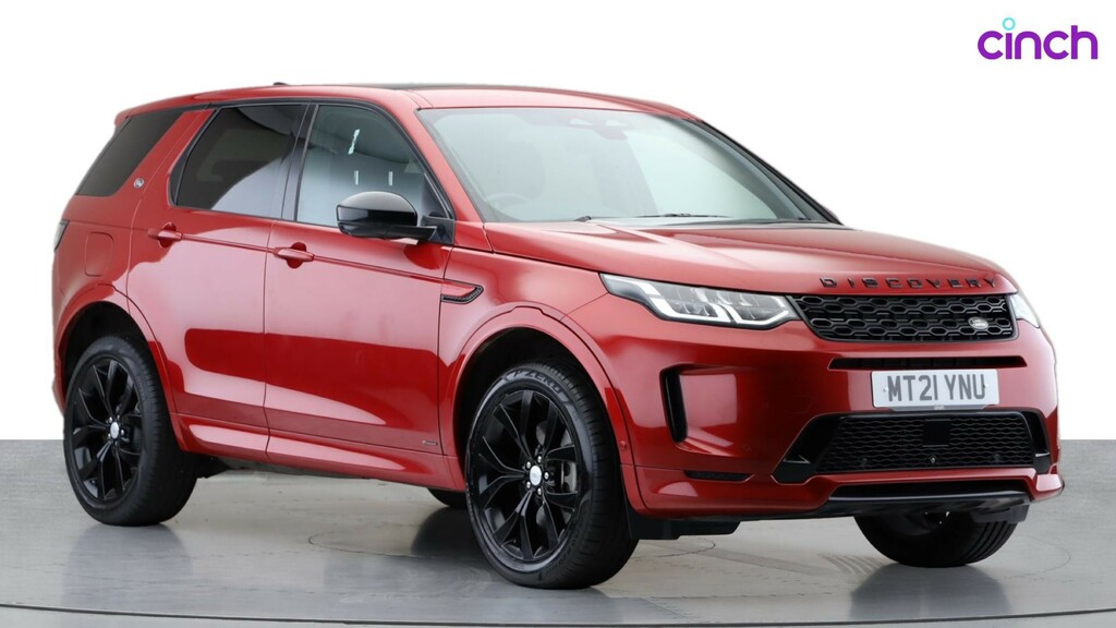 Compare Land Rover Discovery Sport R-dynamic S Plus MT21YNU Red