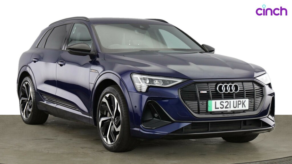 Compare Audi E-tron Black Edition LS21UPK Blue