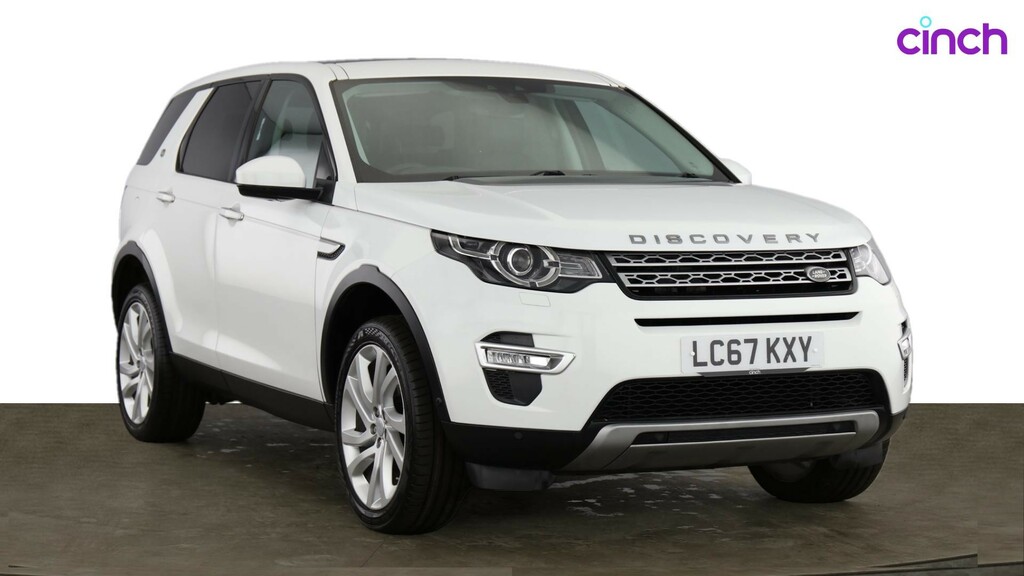 Compare Land Rover Discovery Sport Hse Luxury LC67KXY White