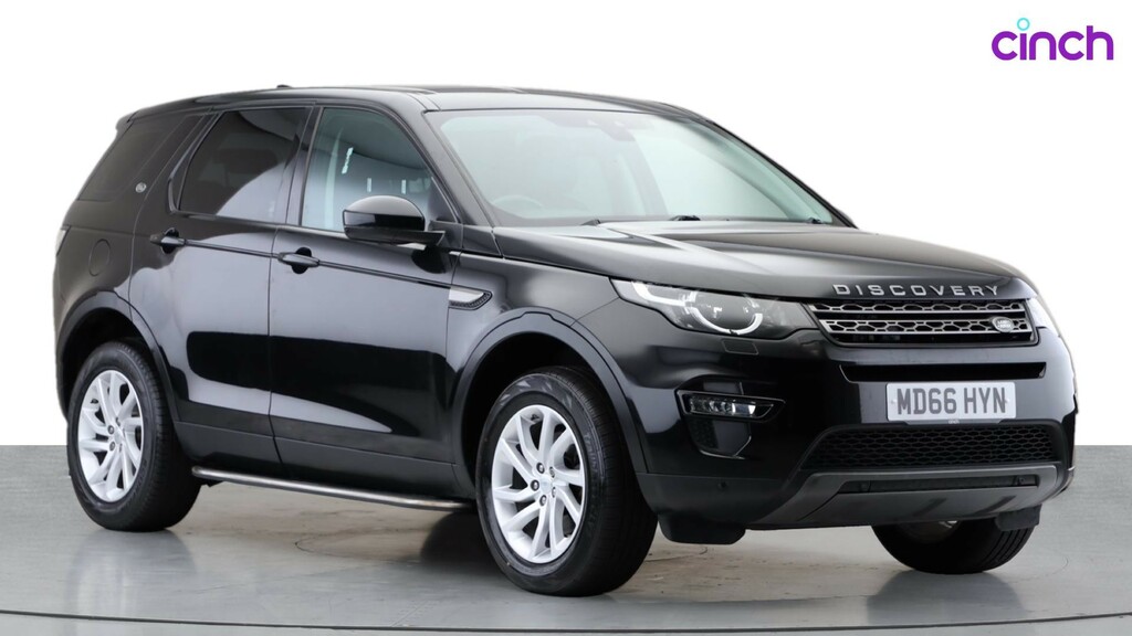 Compare Land Rover Discovery Sport Se Tech MD66HYN Black