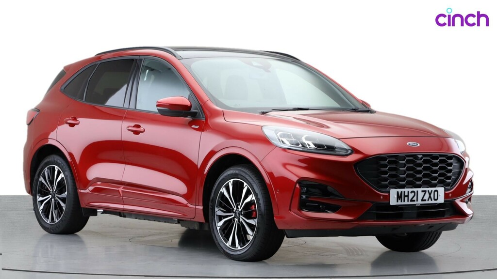 Compare Ford Kuga St-line X Edition MH21ZXO Red