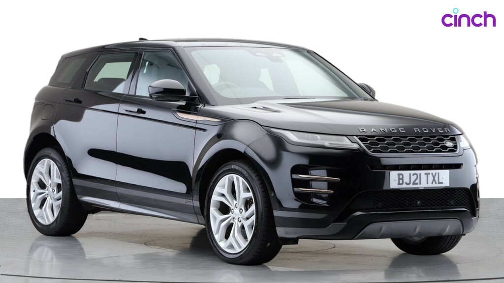 Compare Land Rover Range Rover Evoque R-dynamic Se BJ21TXL Black