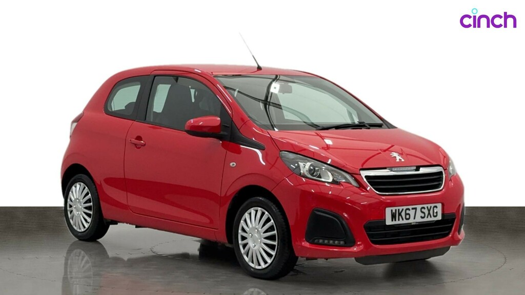 Compare Peugeot 108 108 Active WK67SXG Red