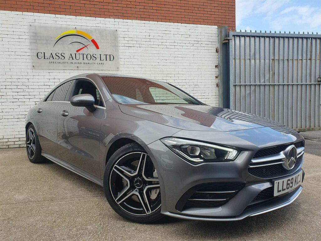 Compare Mercedes-Benz CLA Class 2.0 Cla35 Amg Coupe 7G-dct 4Matic Euro 6 Ss LL69KCJ Grey