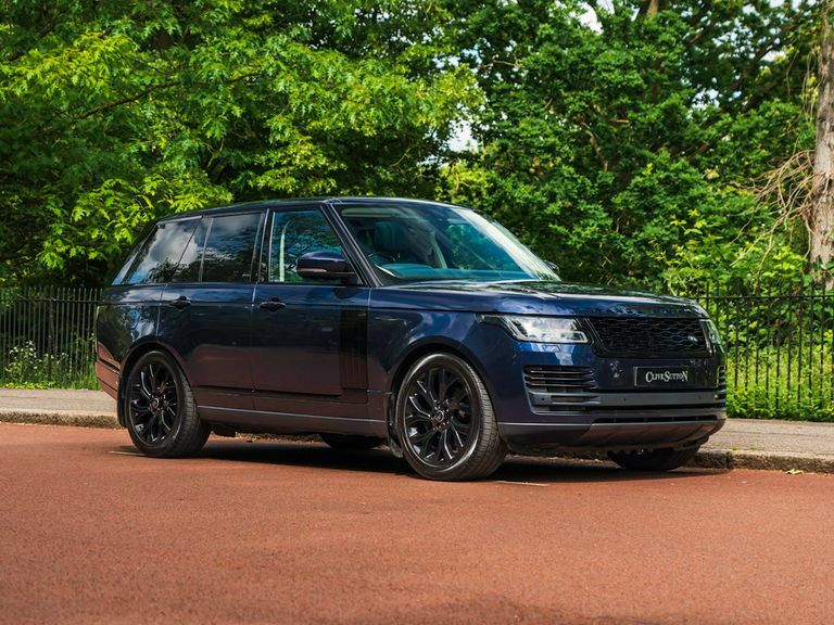 Compare Land Rover Range Rover Suv AF19KNZ Blue