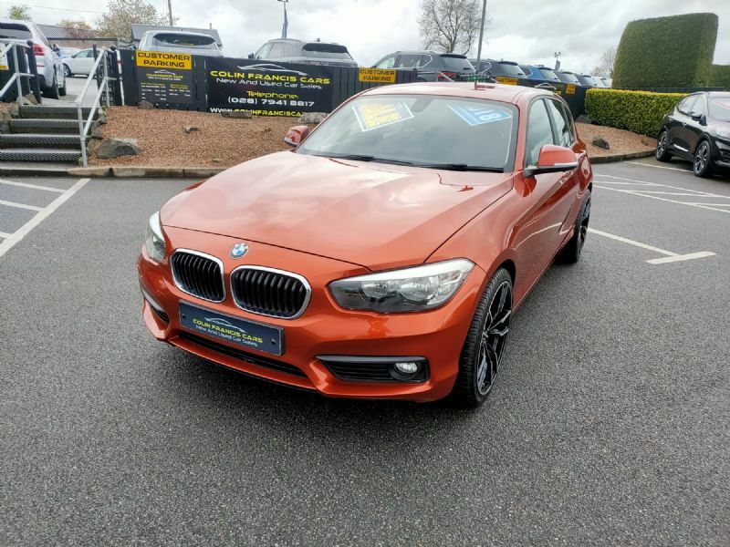BMW 1 Series Se Orange #1