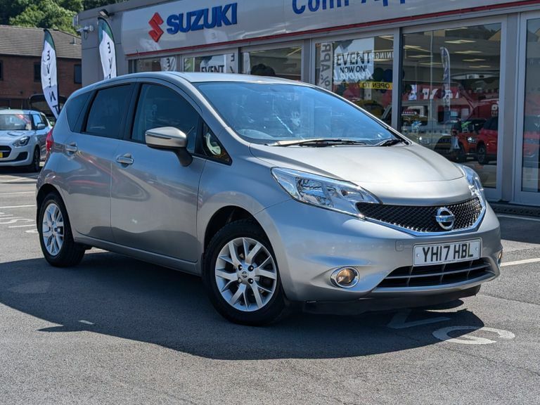 Compare Nissan Note 1.2 Acenta YH17HBL Silver