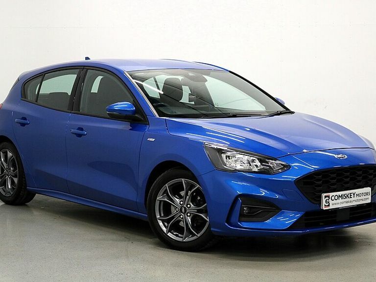 Compare Ford Focus 1.0 Ecoboost 125 St-line Nav RX70EFF Blue