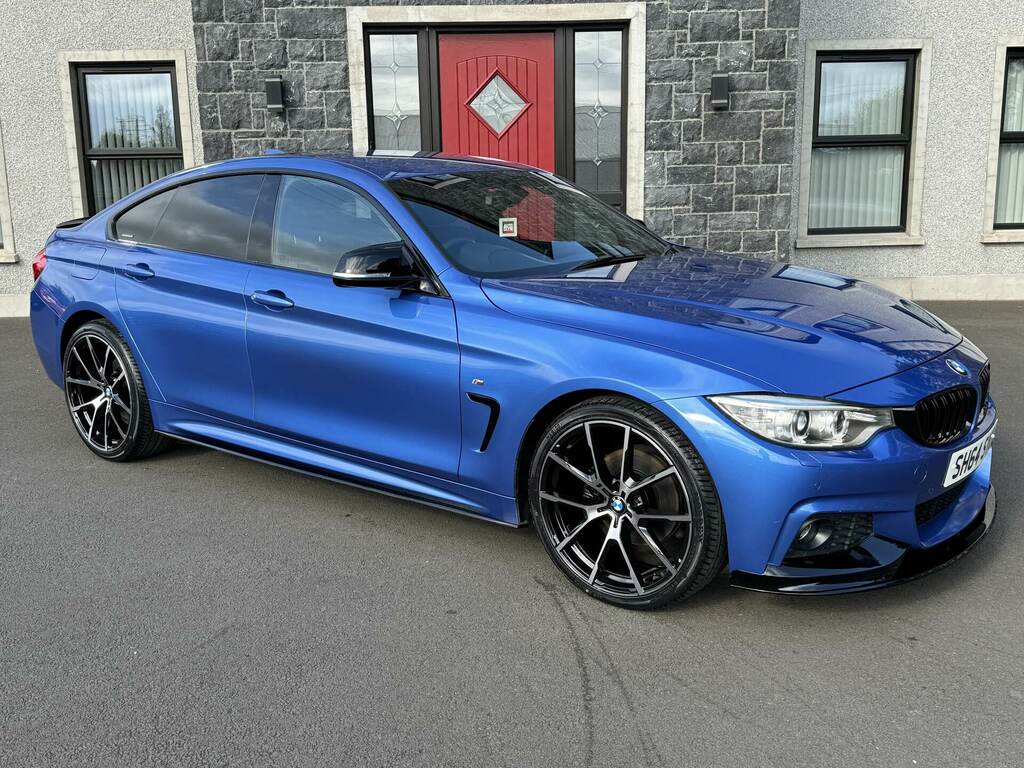 Compare BMW 4 Series 420D Xdrive M Sport SH64SYO Blue