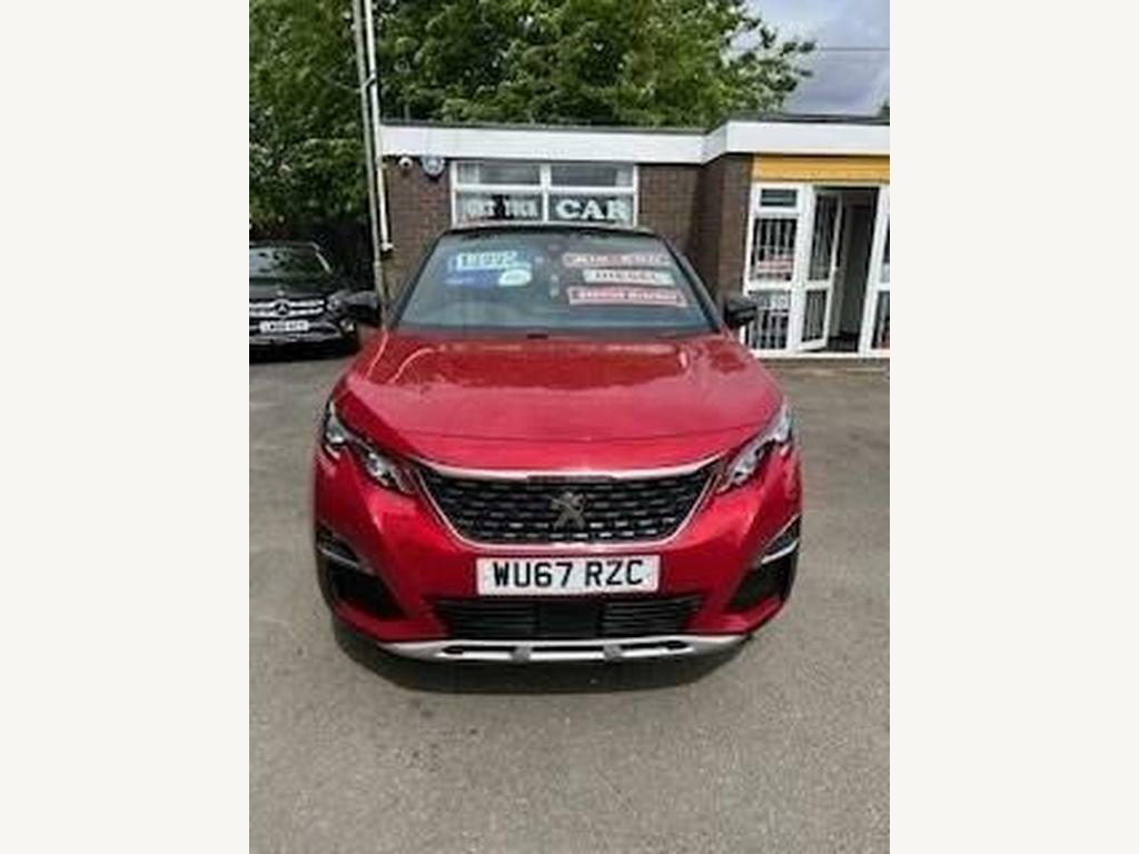 Peugeot 3008 1.6 Bluehdi Gt Line Eat Euro 6 Ss Red #1