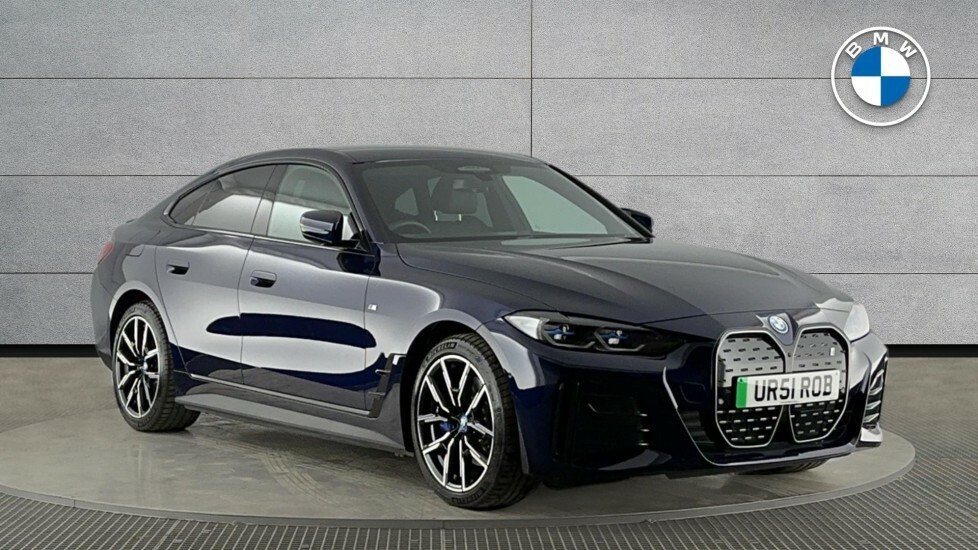 Compare BMW i4 I4 Edrive40 M Sport UR51ROB Blue