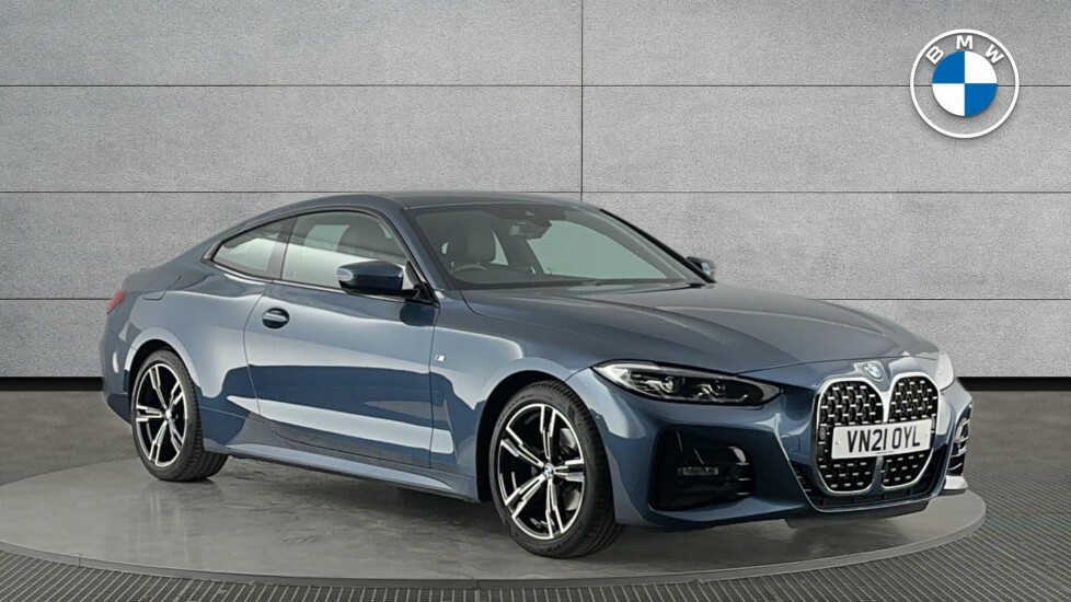 Compare BMW 4 Series Gran Coupe 420I M Sport Coupe VN21OYL Blue