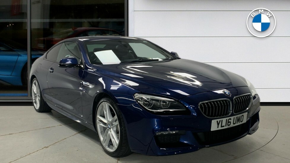Compare BMW 6 Series Gran Coupe 640D M Sport Coupe YL16UMO Blue