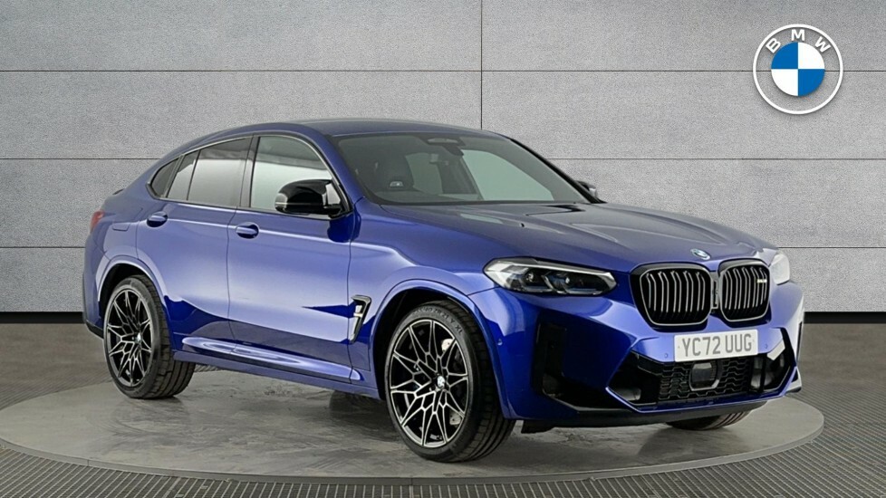 Compare BMW X4 M X4 M Competition YC72UUG Blue