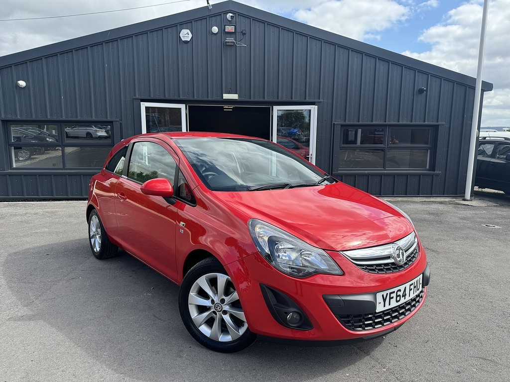 Compare Vauxhall Corsa Excite Ac YF64FHU Red