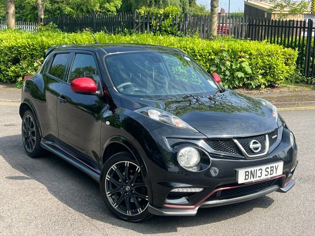 Compare Nissan Juke 1.6 Nismo Dig-t 200 Bhp BN13SBY Black