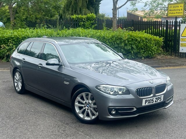 Compare BMW 5 Series 2.0L 520D Luxury Touring 188 Bhp PX15ZPS Grey
