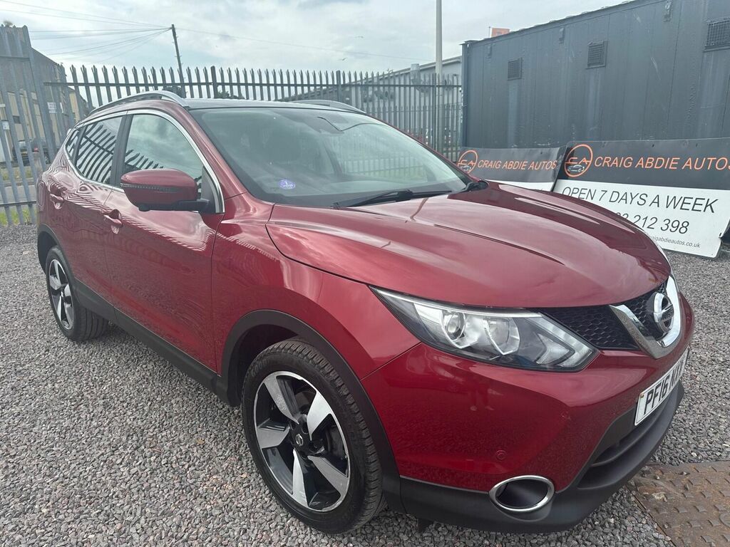Compare Nissan Qashqai Suv 1.2 Dig-t N-connecta Xtron 2Wd Euro 6 Ss PF16NXW Red