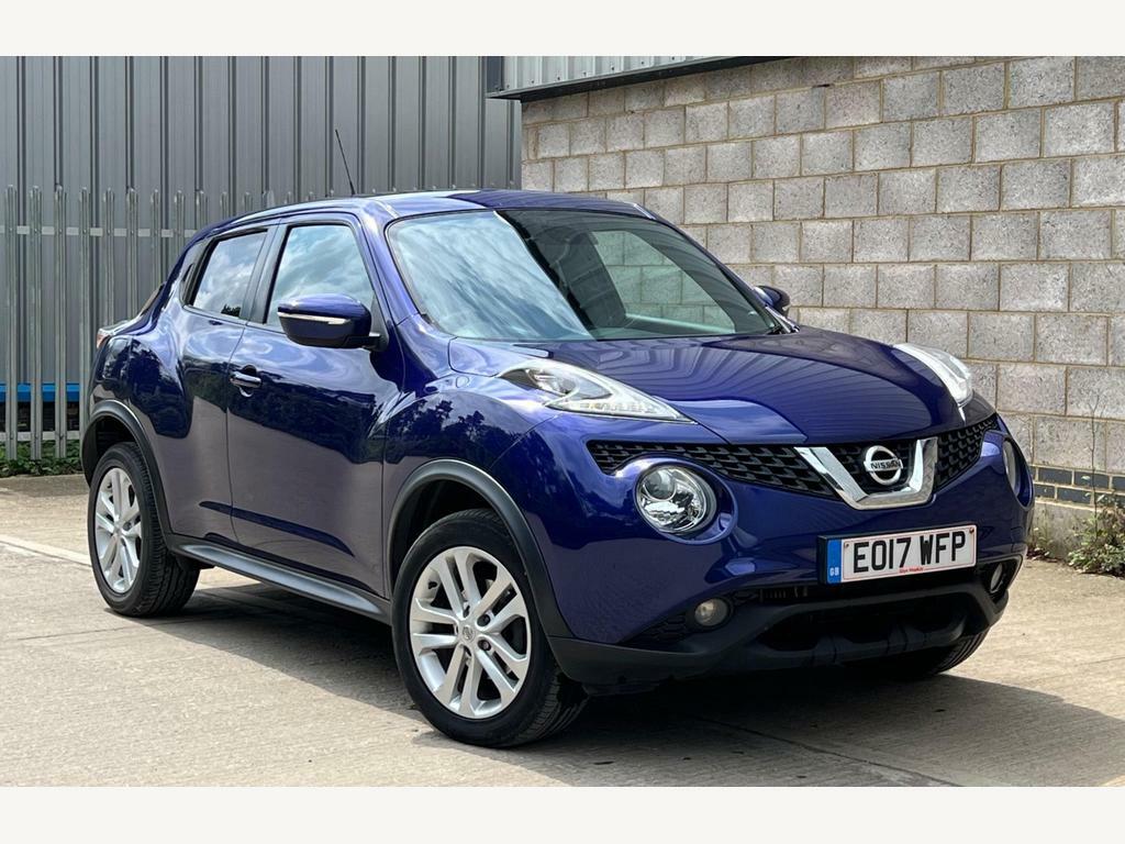Compare Nissan Juke 1.5 Dci N-connecta Euro 6 Ss EO17WFP Blue