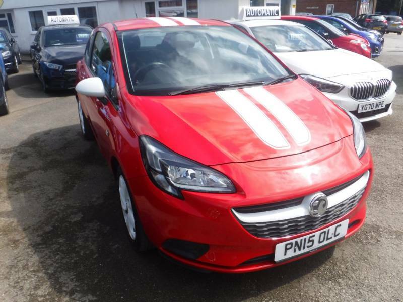 Compare Vauxhall Corsa 1.2 Sting PN15OLC Red