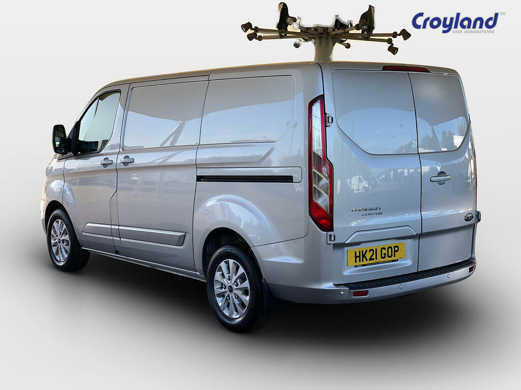 Compare Ford Transit Custom 2.0 Ecoblue 130Ps Low Roof Limited Van HK21GOP Silver