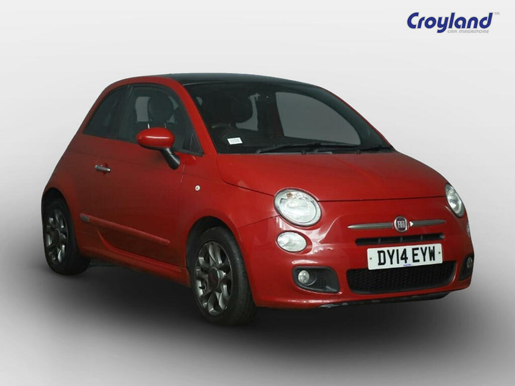 Compare Fiat 500 1.2 S DY14EYW Red
