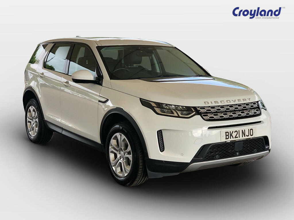 Compare Land Rover Discovery Sport 2.0 D200 S BK21NJO White