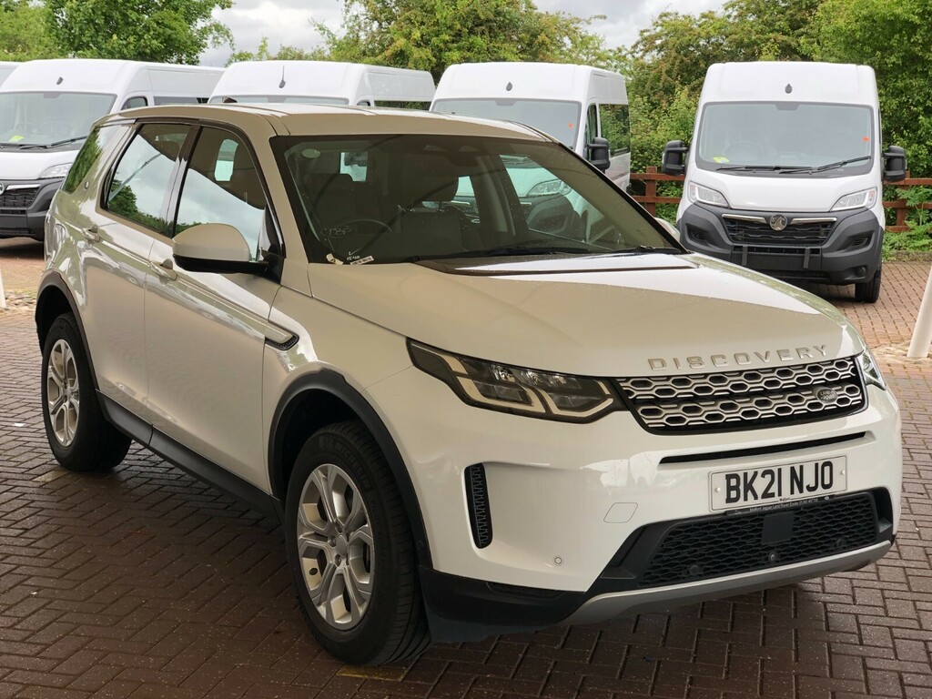 Compare Land Rover Discovery Sport 2.0 D200 S BK21NJO White