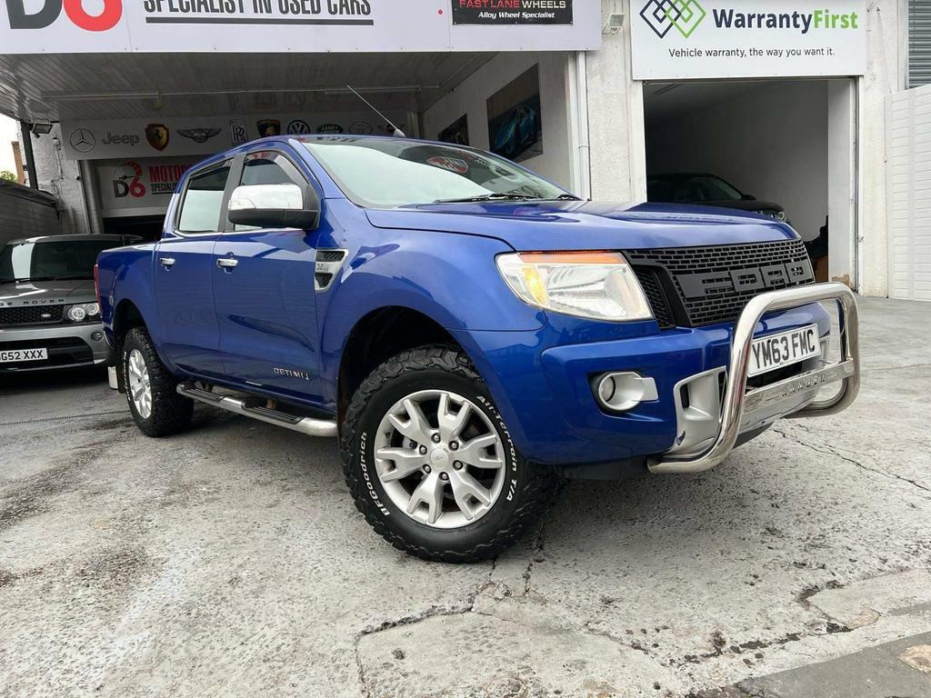 Compare Ford Ranger 3.2 Tdci Limited 1 4Wd Euro 5 YM63FMC Blue